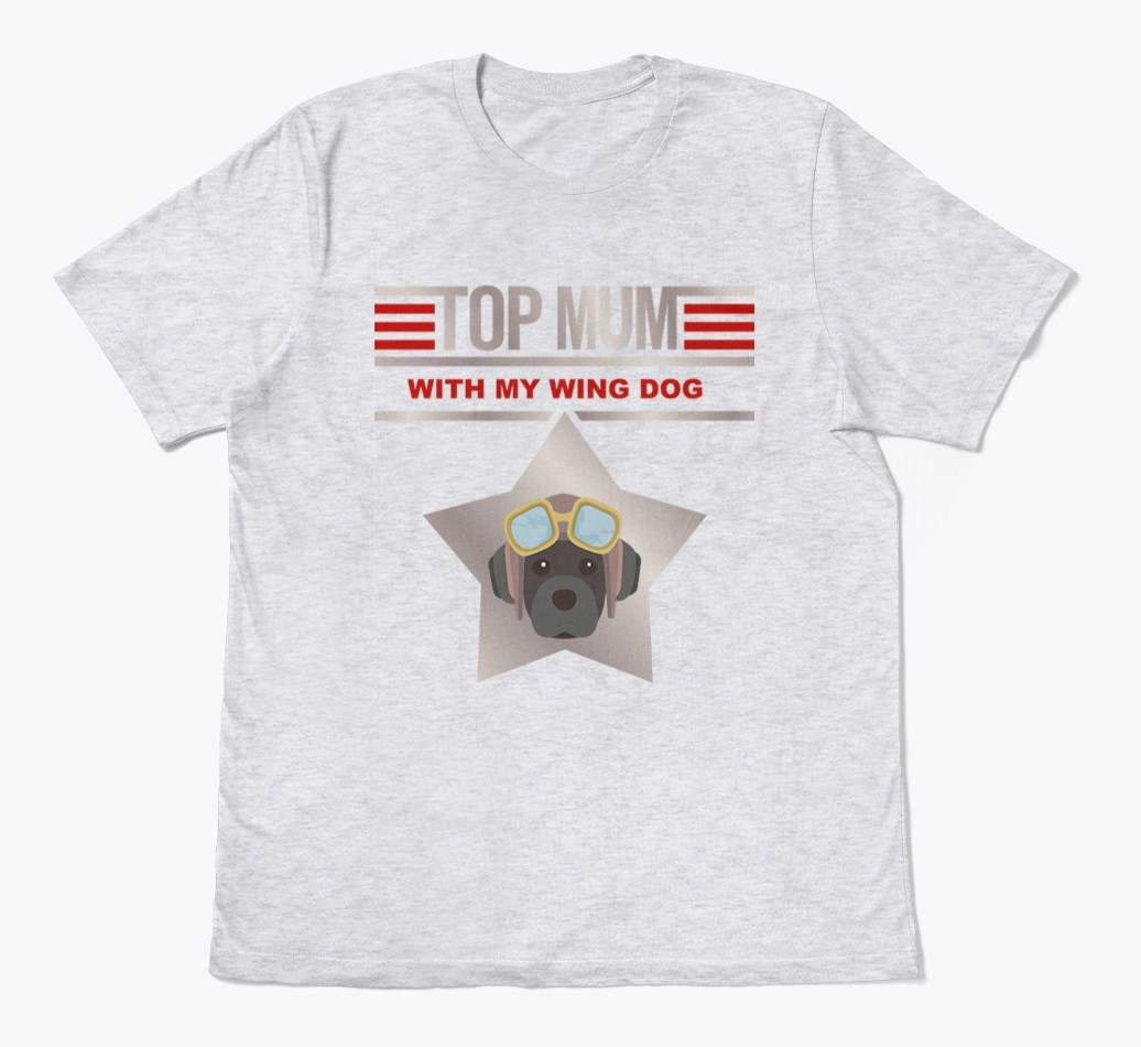 Top Mum: Personalised {breedFullName} T-shirt
