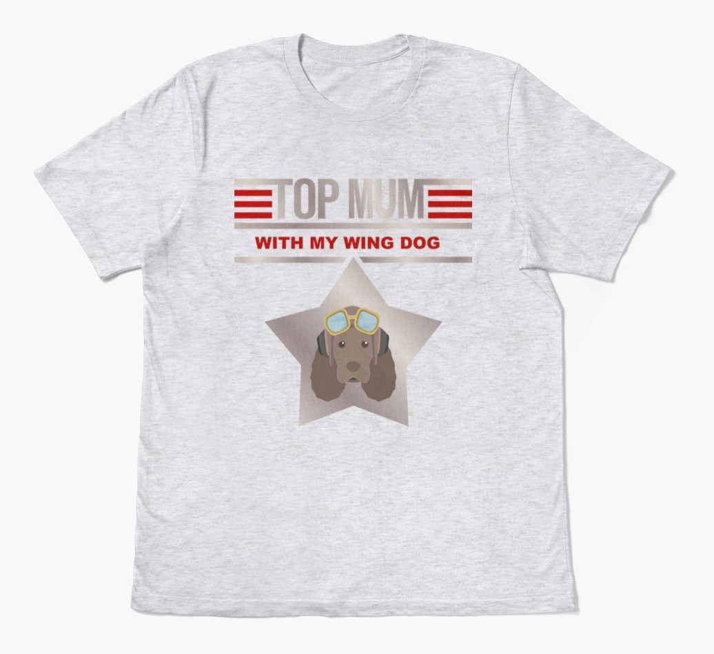 Top Mum: Personalised {breedFullName} T-shirt