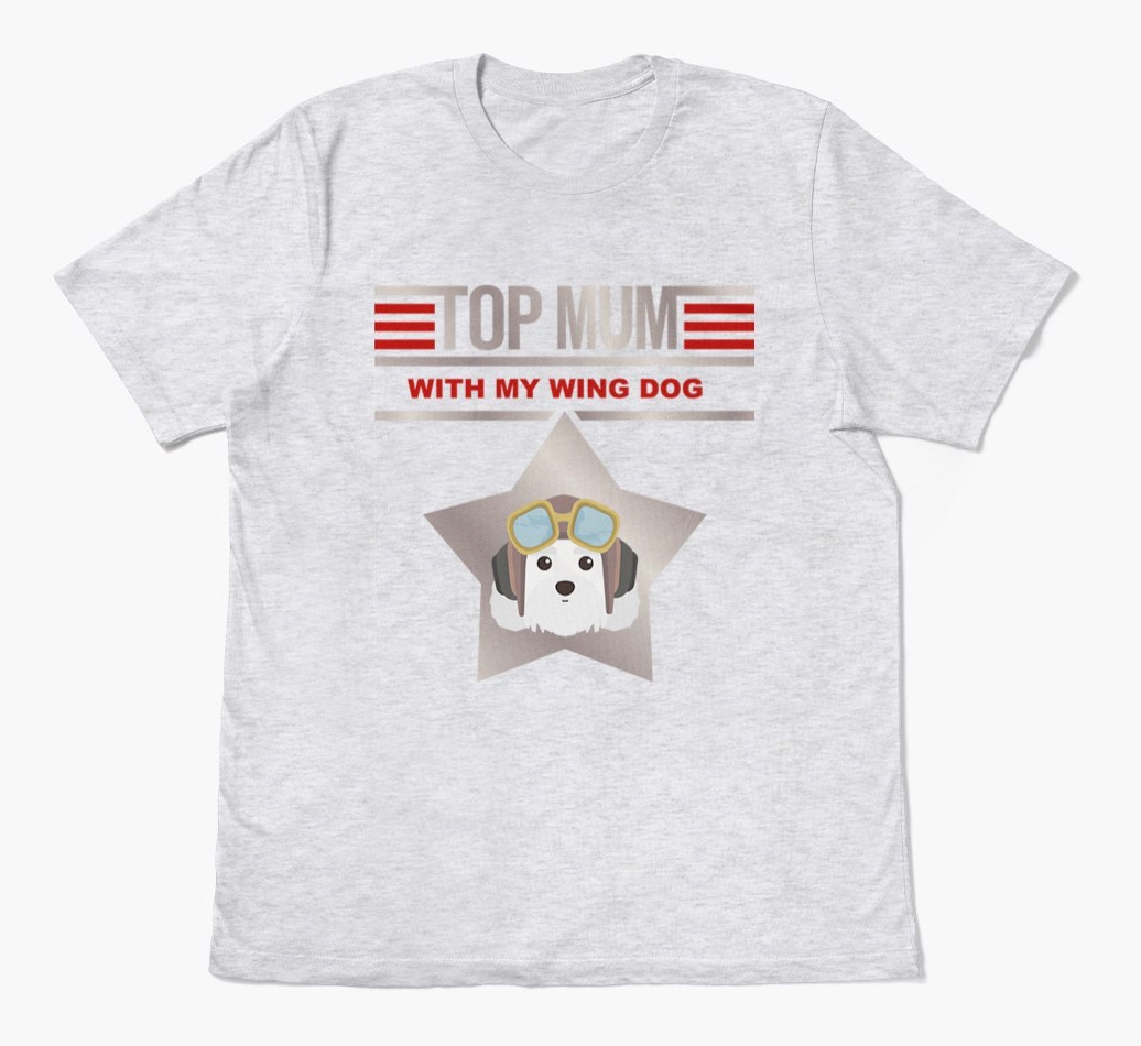 Top Mum: Personalised {breedFullName} T-shirt