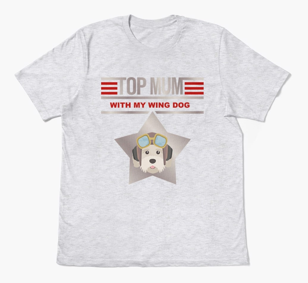 Top Mum: Personalised {breedFullName} T-shirt