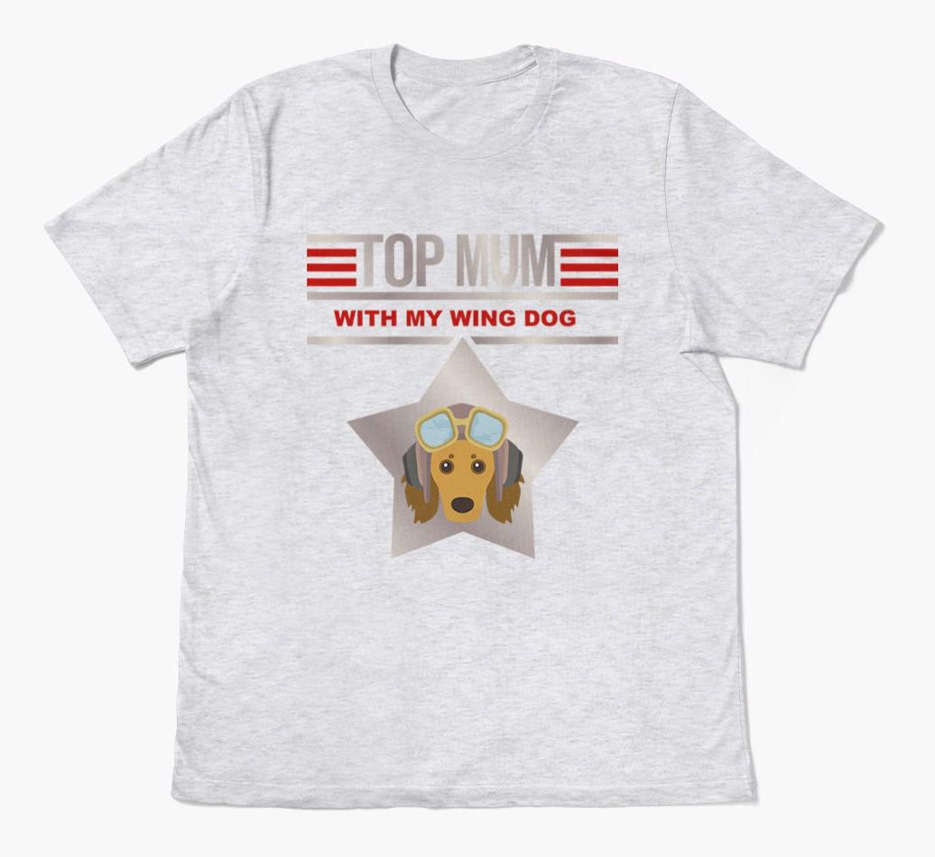 Top Mum: Personalised {breedFullName} T-shirt