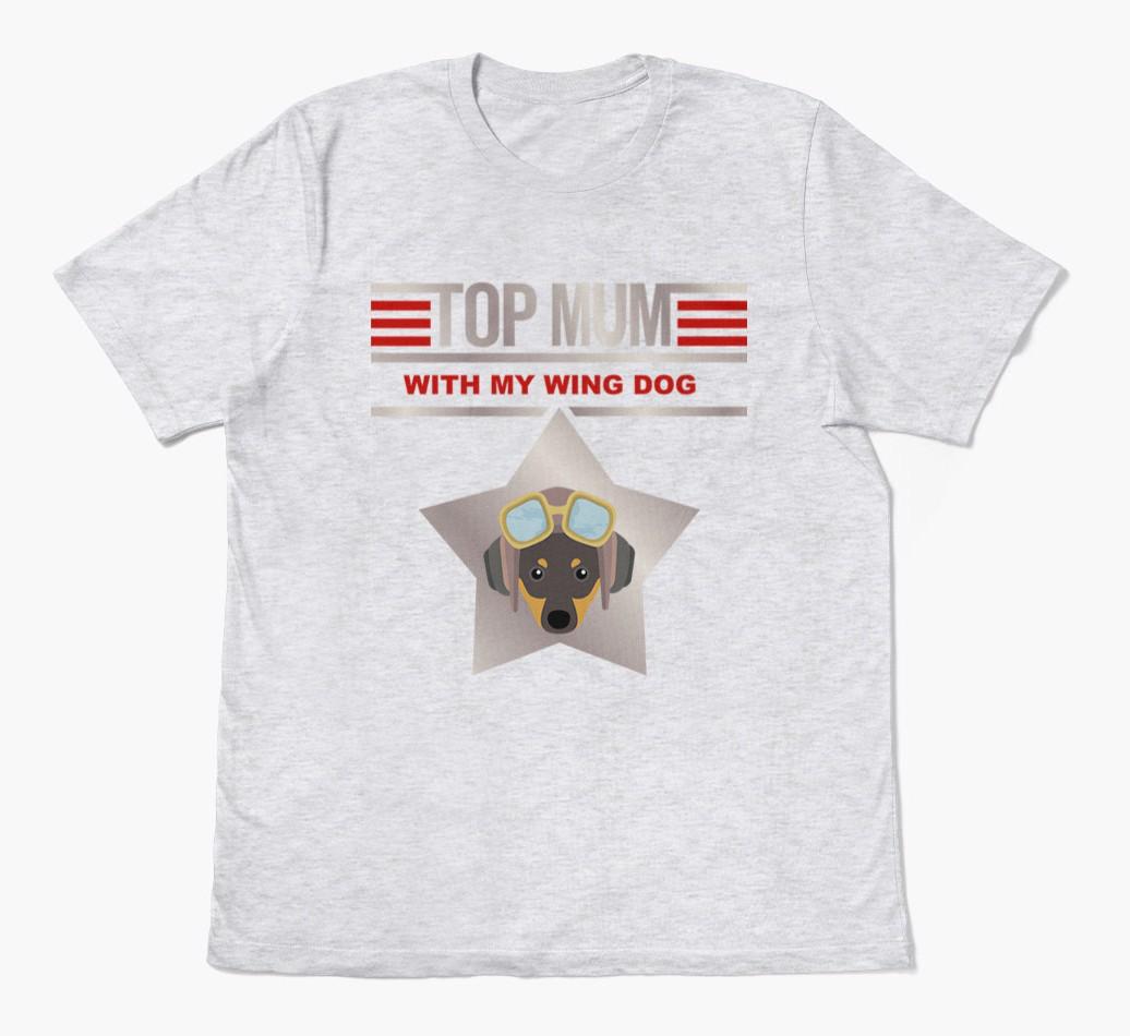 Top Mum: Personalised {breedFullName} T-shirt