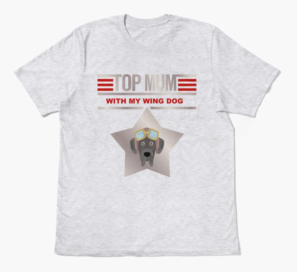 Top Mum: Personalised {breedFullName} T-shirt