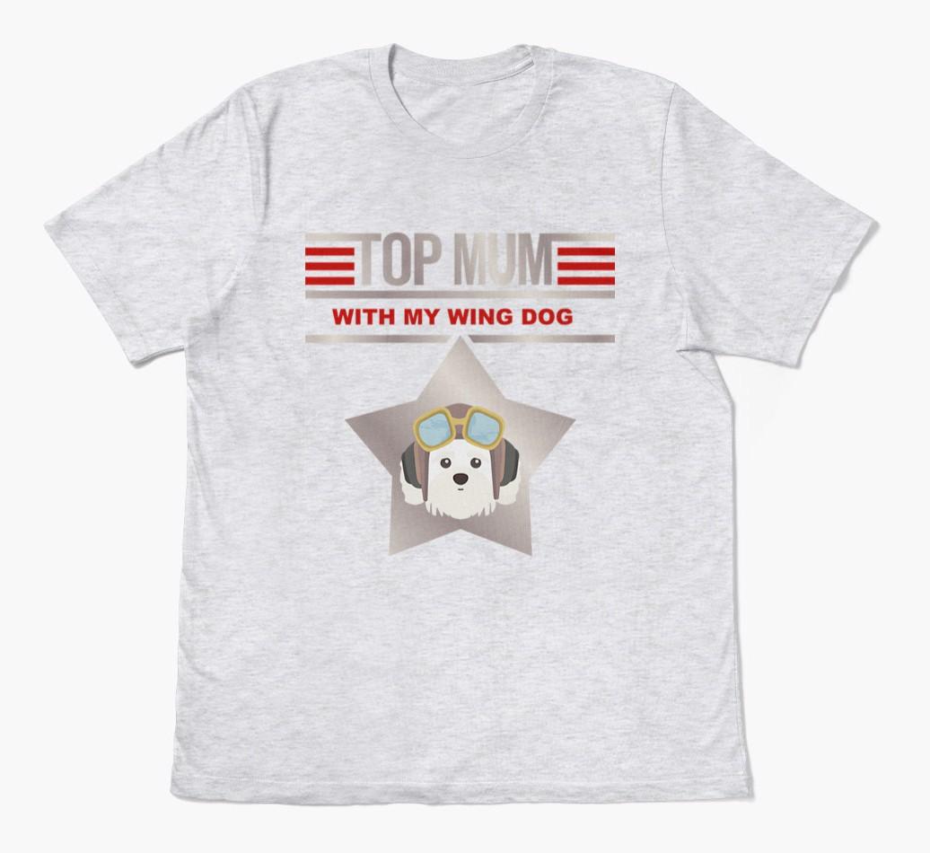 Top Mum: Personalised {breedFullName} T-shirt