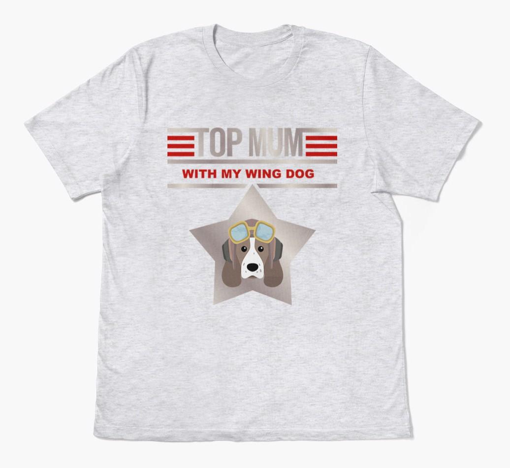 Top Mum: Personalised {breedFullName} T-shirt