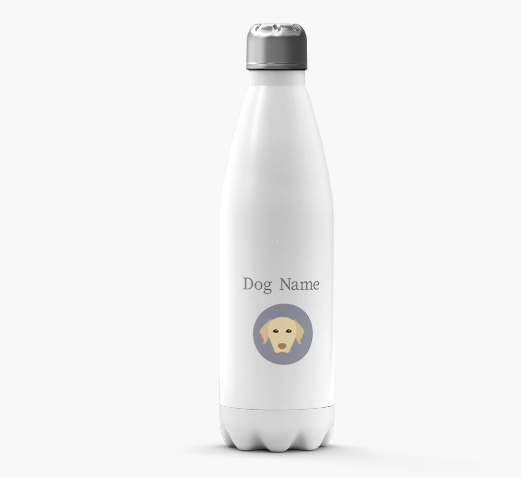Personalised {breedFullName} Yappicon Water Bottle
