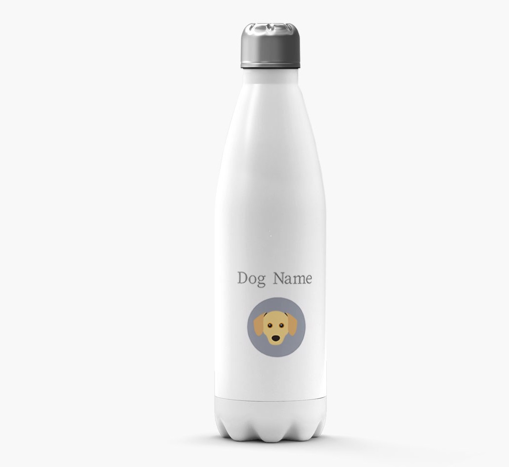 Personalised {breedFullName} Yappicon Water Bottle