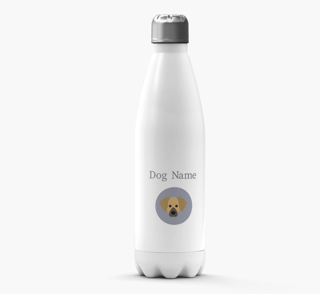 Personalised {breedFullName} Yappicon Water Bottle