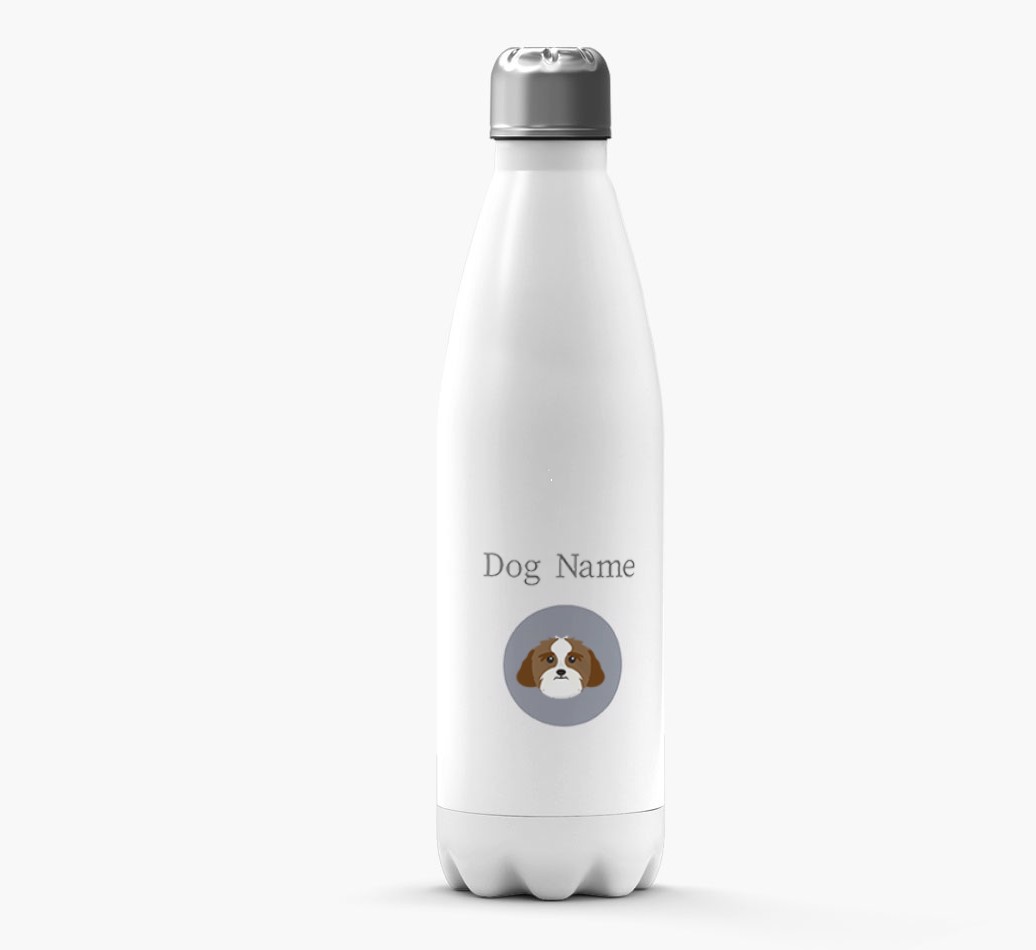 Personalised {breedFullName} Yappicon Water Bottle