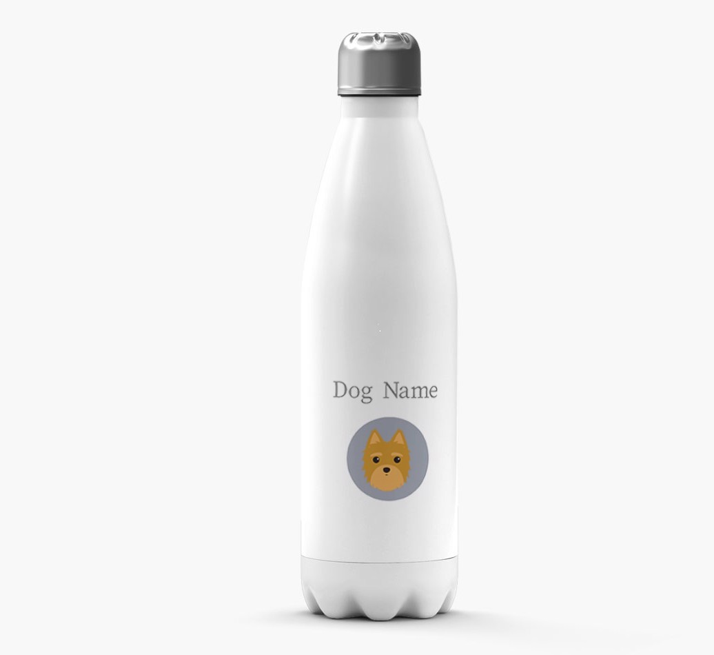 Personalised {breedFullName} Yappicon Water Bottle