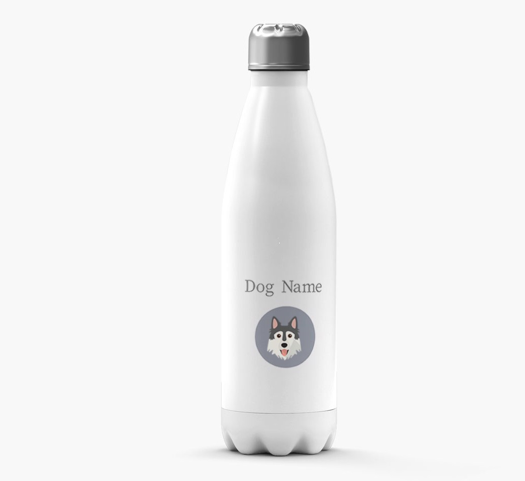 Personalised {breedFullName} Yappicon Water Bottle