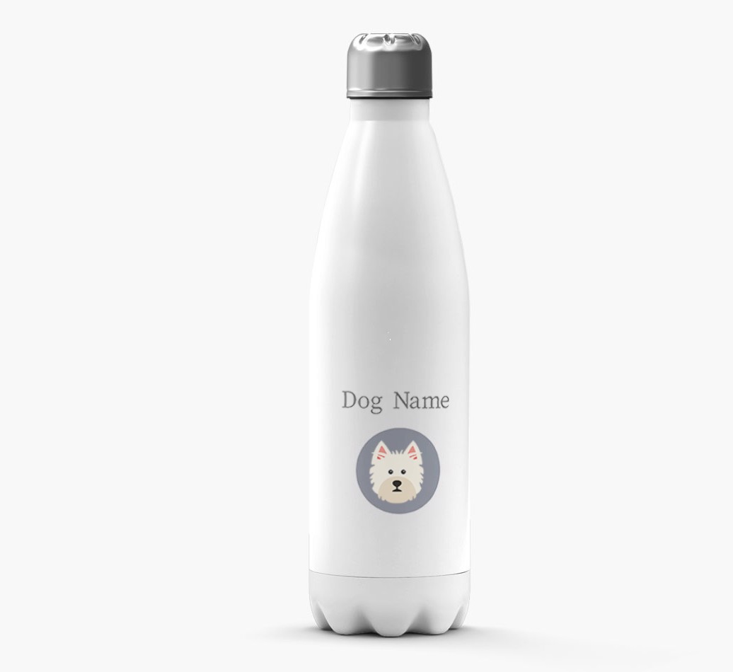 Personalised {breedFullName} Yappicon Water Bottle