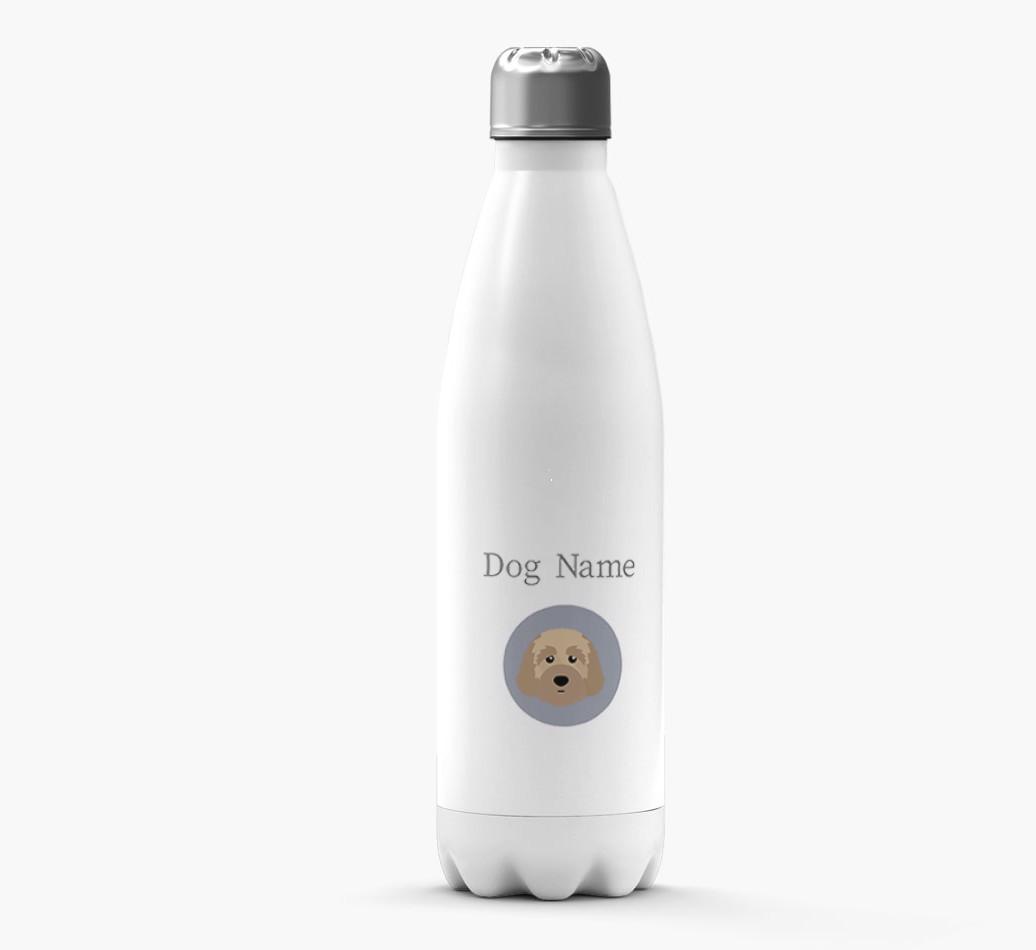 Personalized {breedFullName} Yappicon Water Bottle