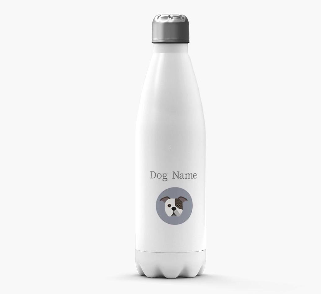 Personalized {breedFullName} Yappicon Water Bottle