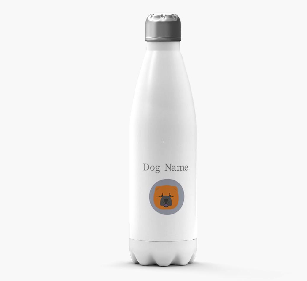 Personalized {breedFullName} Yappicon Water Bottle