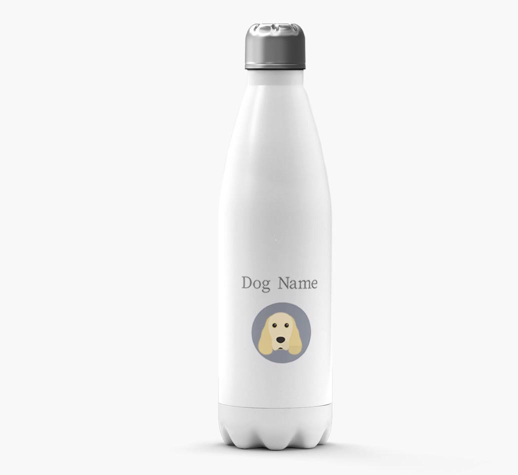 Personalized {breedFullName} Yappicon Water Bottle