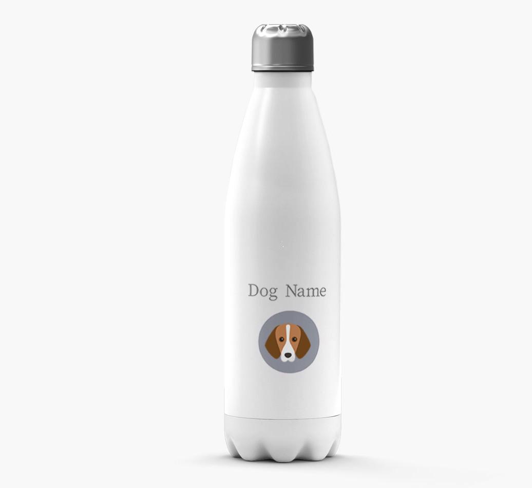 Personalized {breedFullName} Yappicon Water Bottle