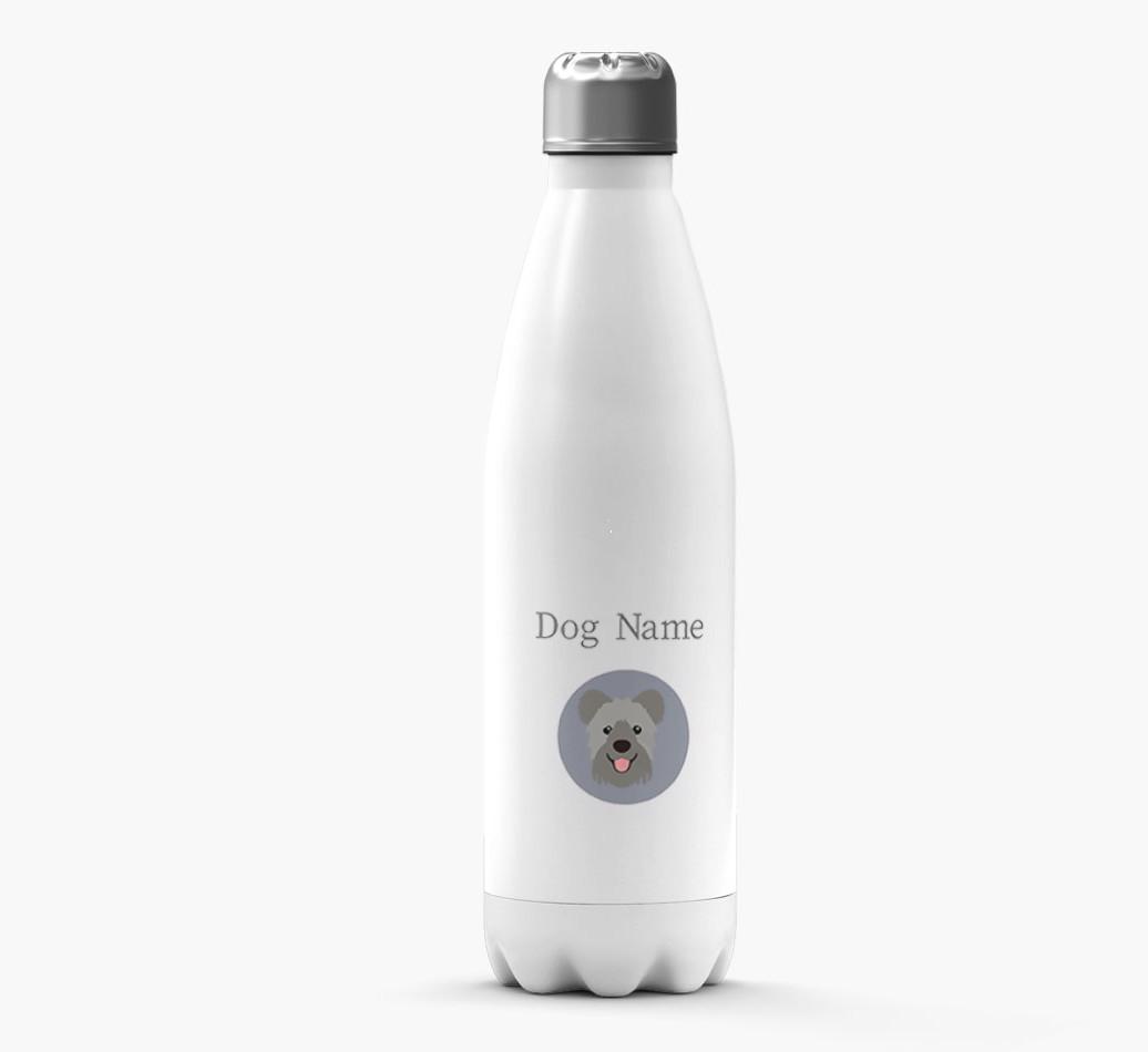 Personalized {breedFullName} Yappicon Water Bottle