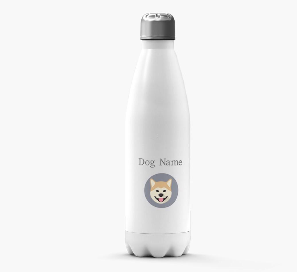 Personalized {breedFullName} Yappicon Water Bottle