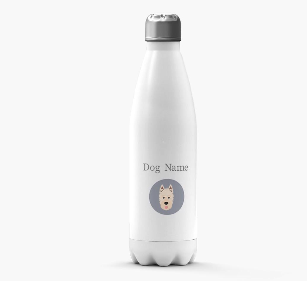 Personalized {breedFullName} Yappicon Water Bottle