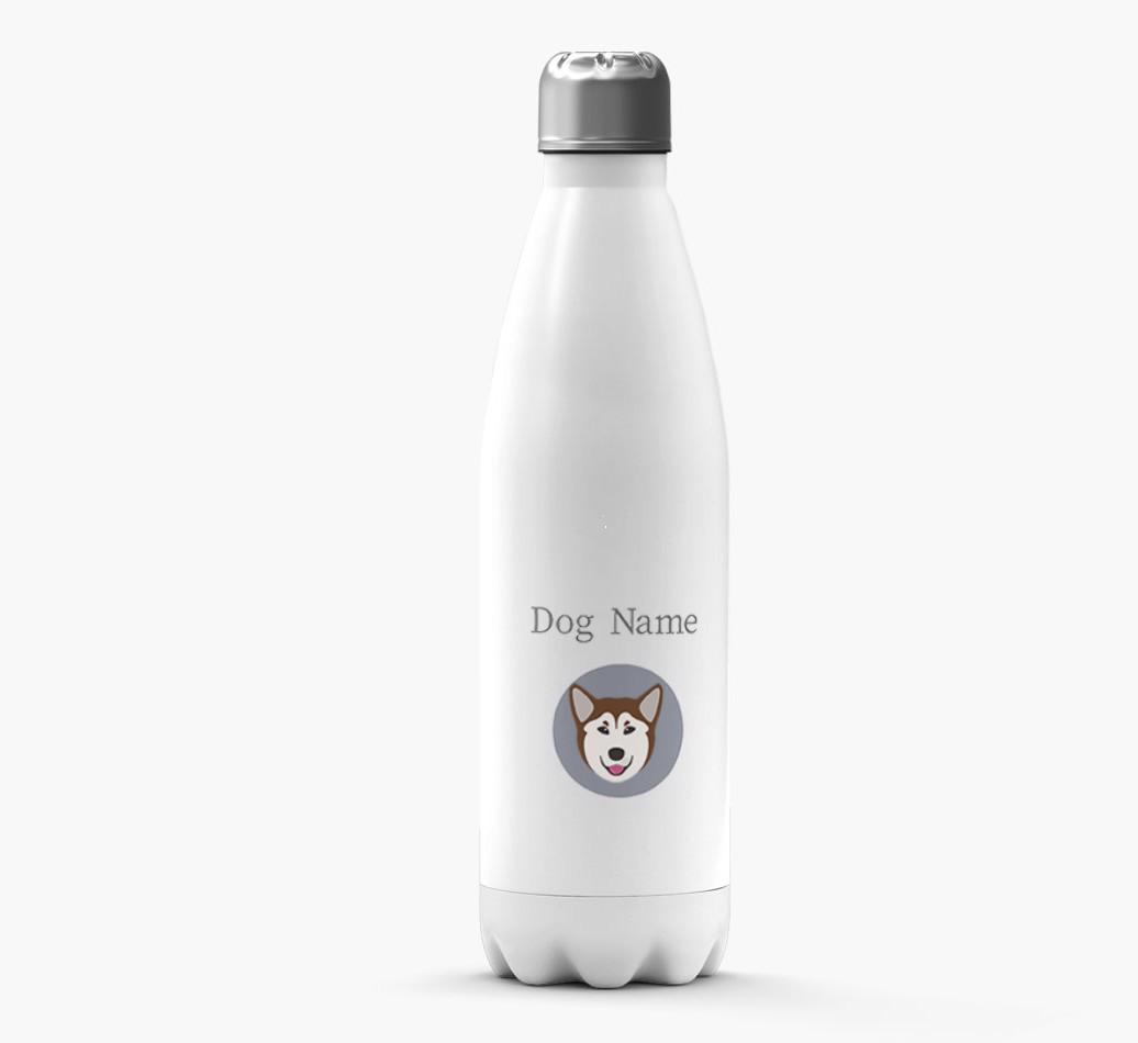 Personalized {breedFullName} Yappicon Water Bottle