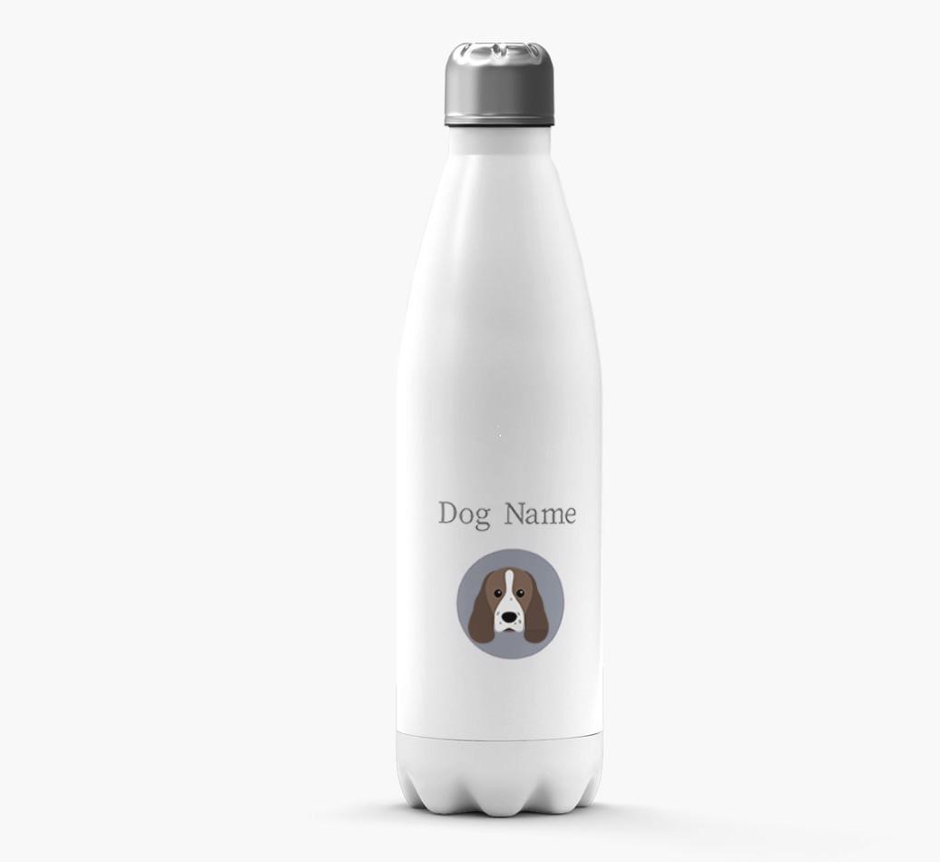 Personalized {breedFullName} Yappicon Water Bottle