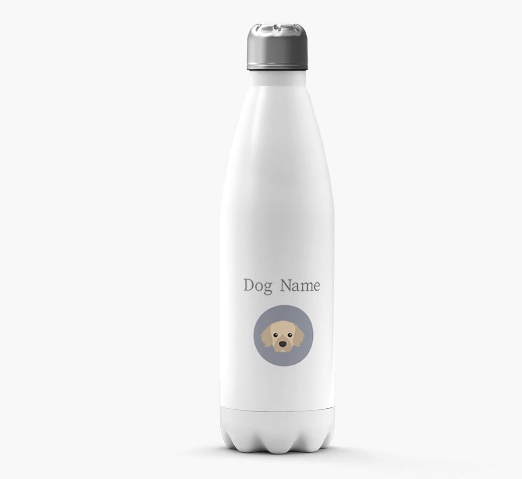 Personalized {breedFullName} Yappicon Water Bottle