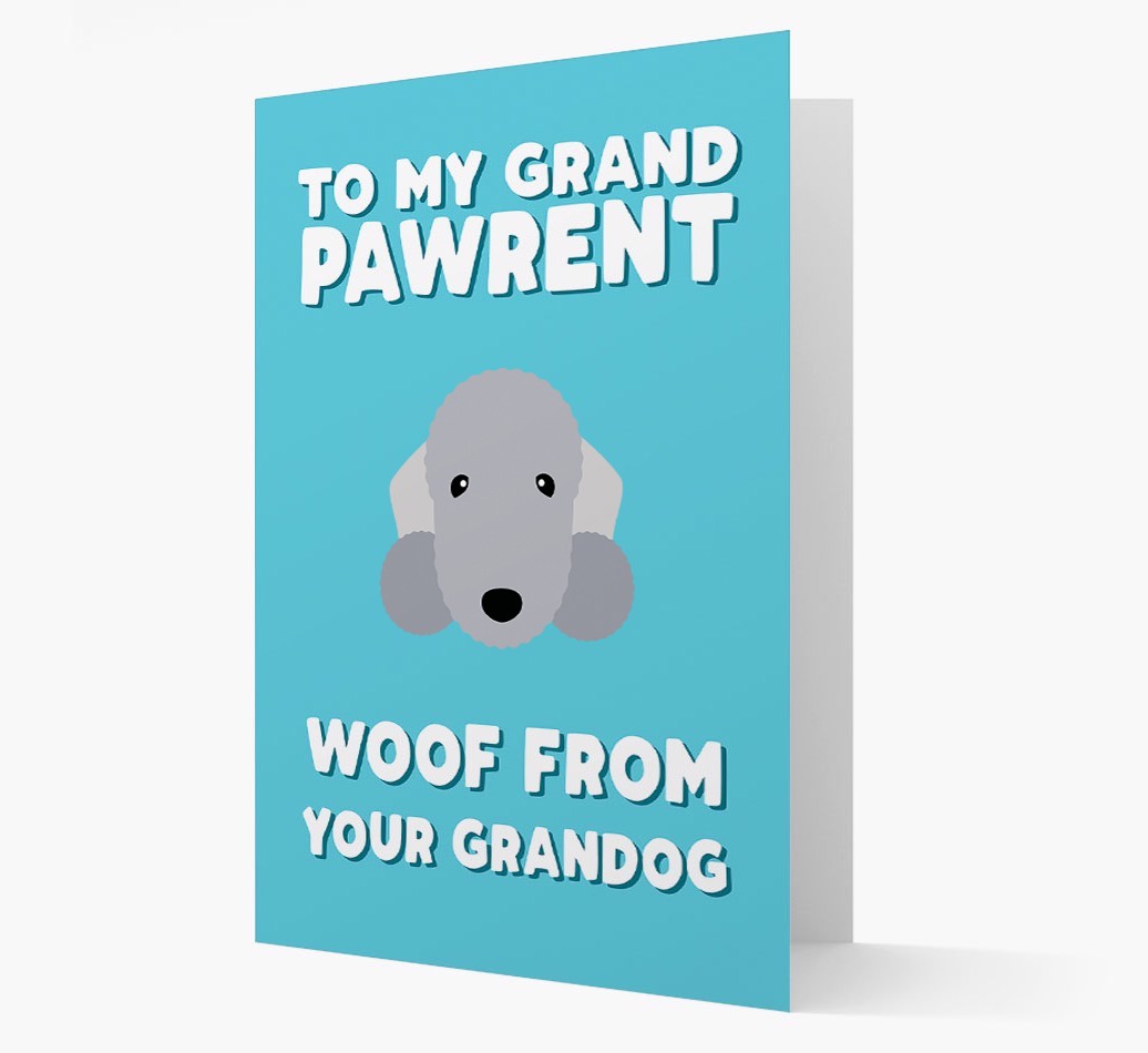 'To My Grandpawrent' - Personalised {breedFullName} Card