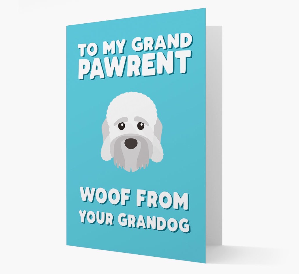 'To My Grandpawrent' - Personalized {breedFullName} Card