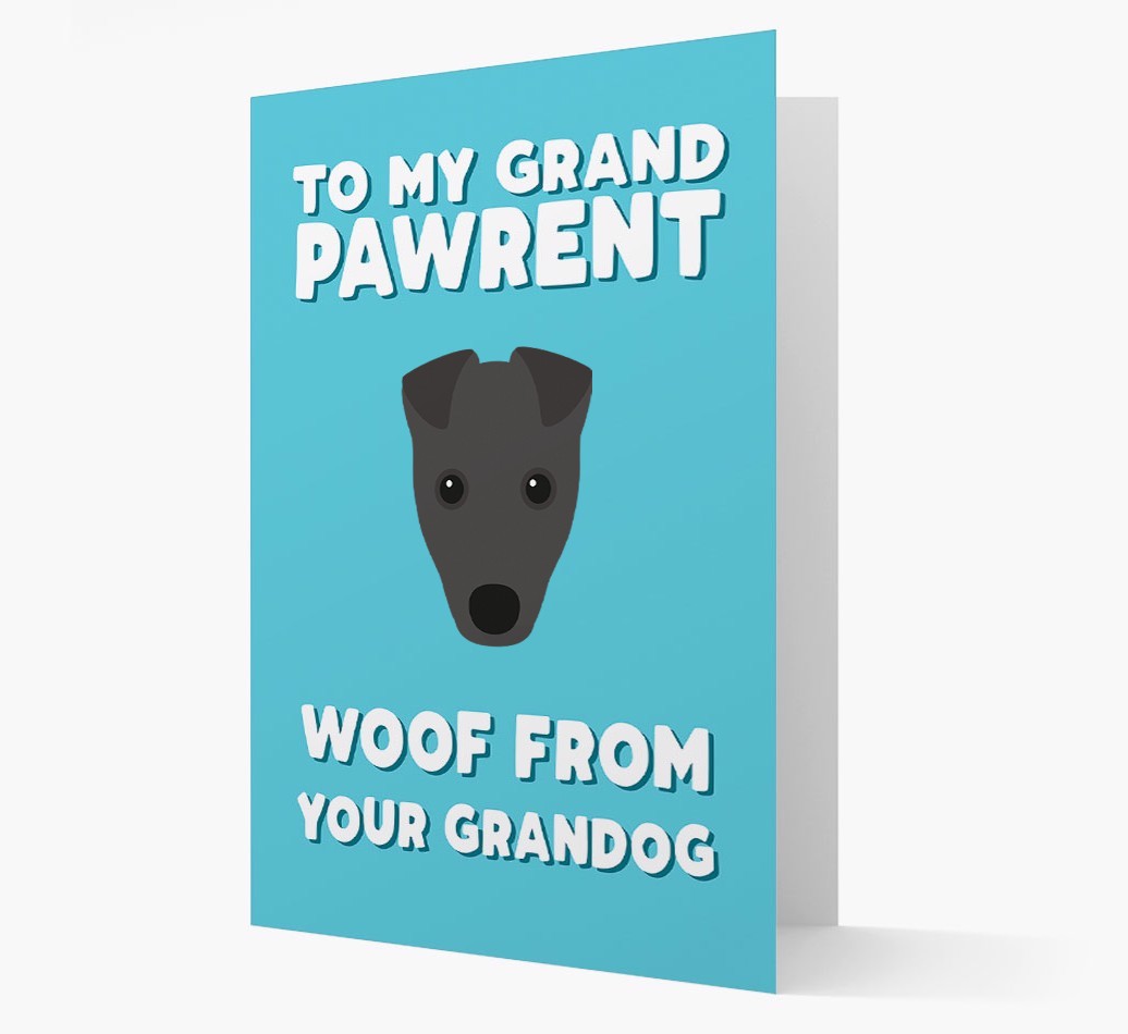 'To My Grandpawrent' - Personalised {breedFullName} Card