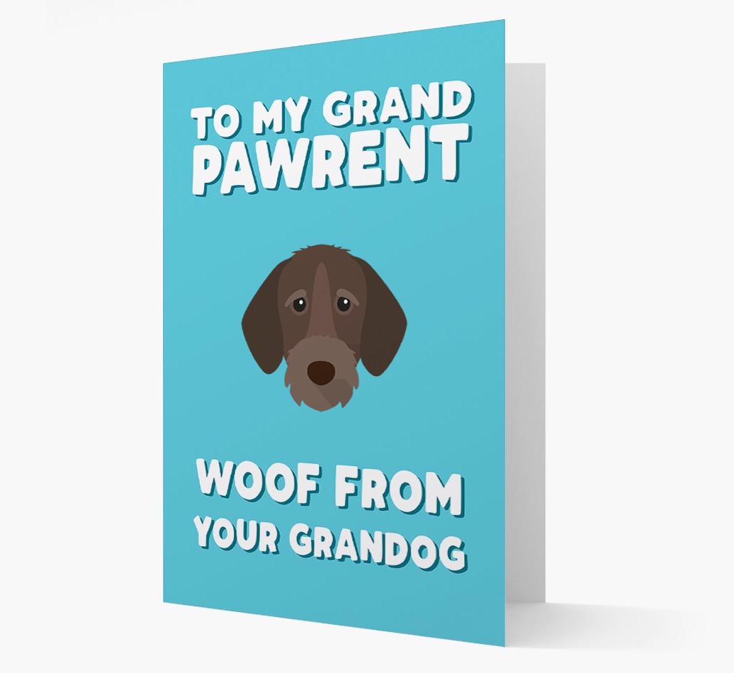 'To My Grandpawrent' - Personalised {breedFullName} Card