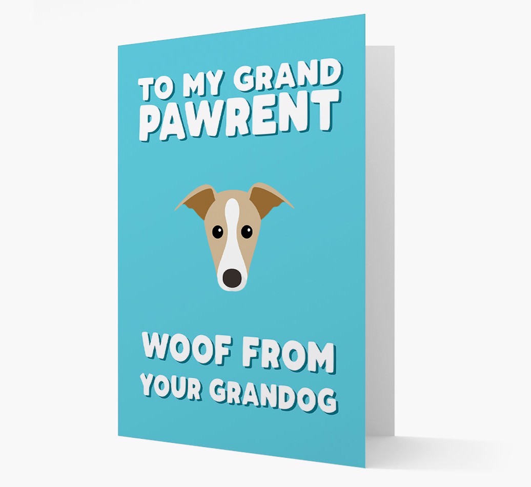 'To My Grandpawrent' - Personalised {breedFullName} Card
