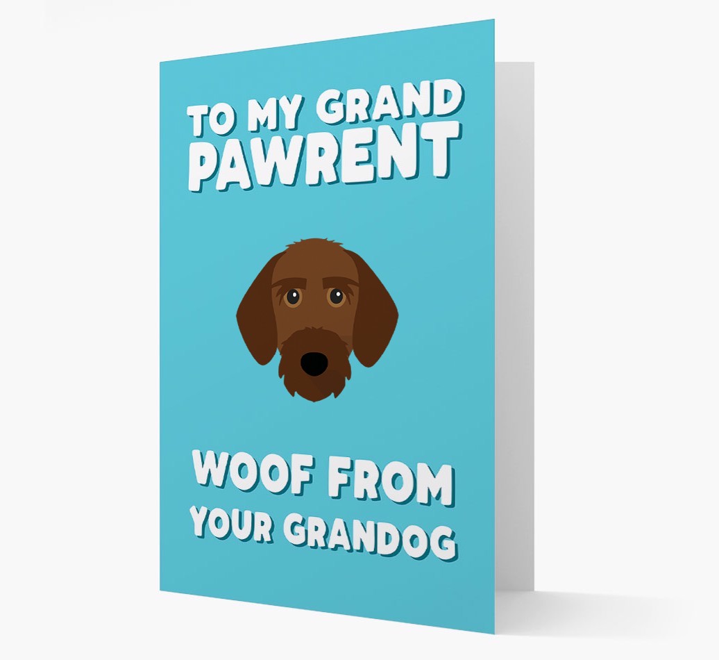 'To My Grandpawrent' - Personalised {breedFullName} Card