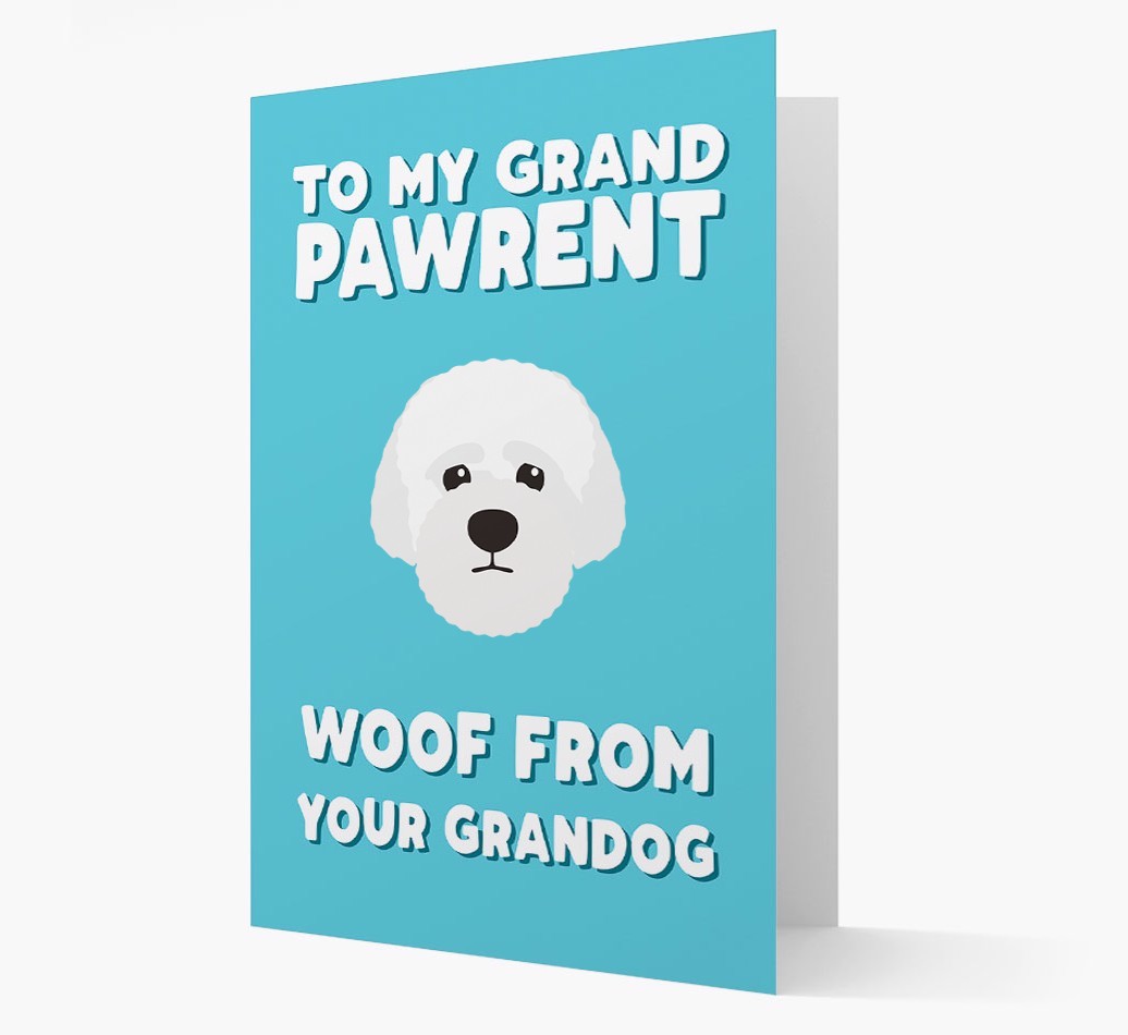 'To My Grandpawrent' - Personalised {breedFullName} Card