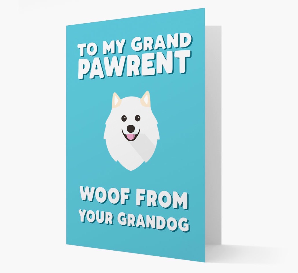 'To My Grandpawrent' - Personalised {breedFullName} Card