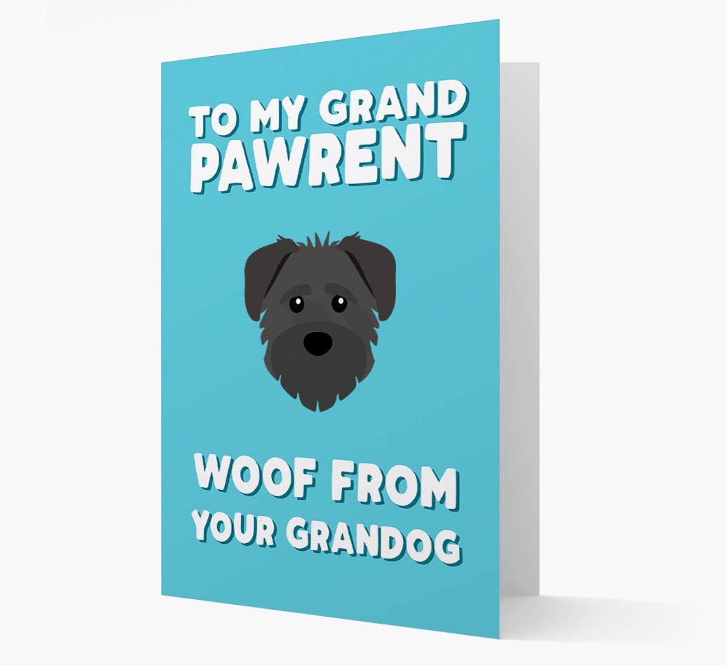 'To My Grandpawrent' - Personalised {breedFullName} Card
