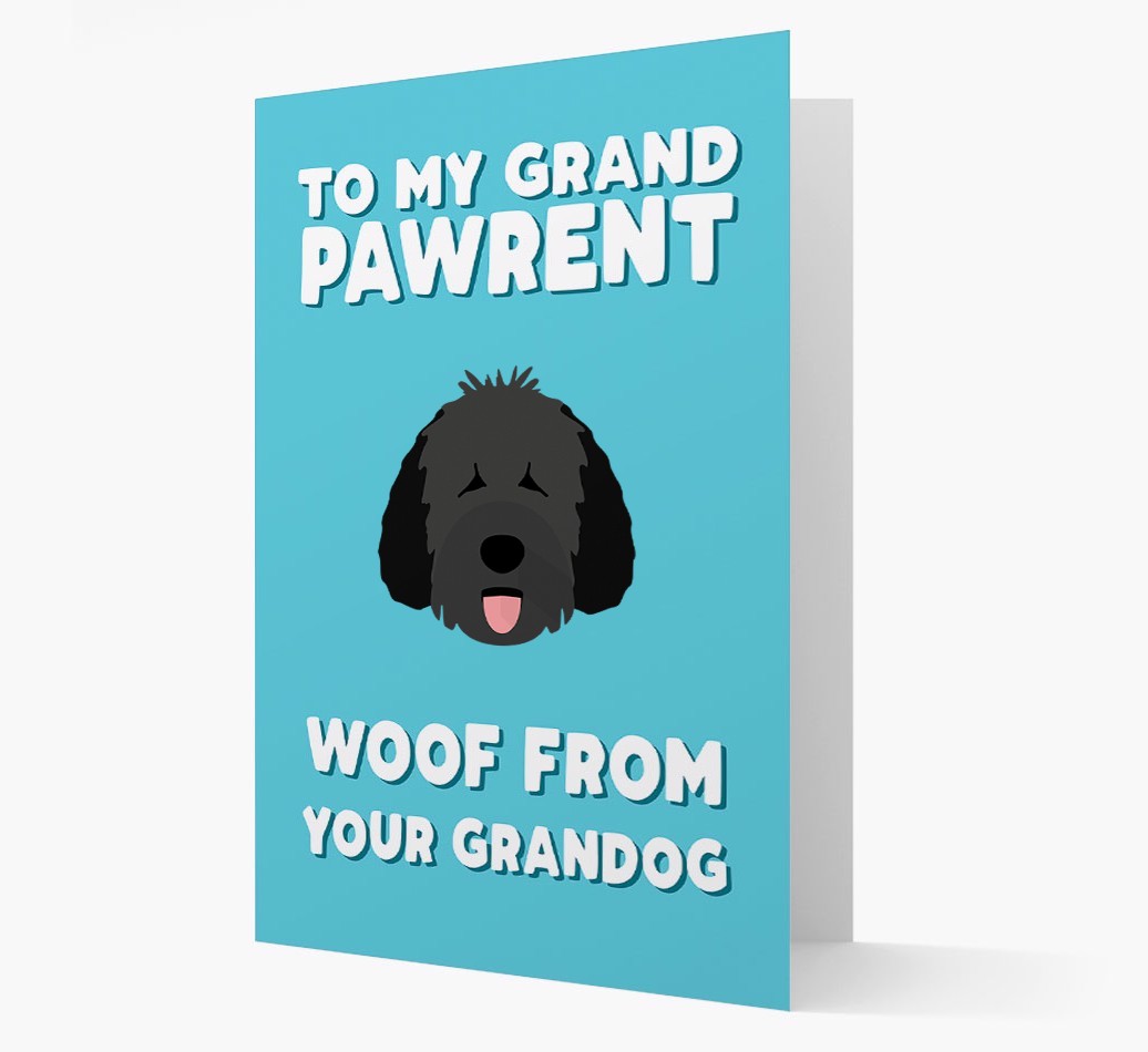 'To My Grandpawrent' - Personalised {breedFullName} Card