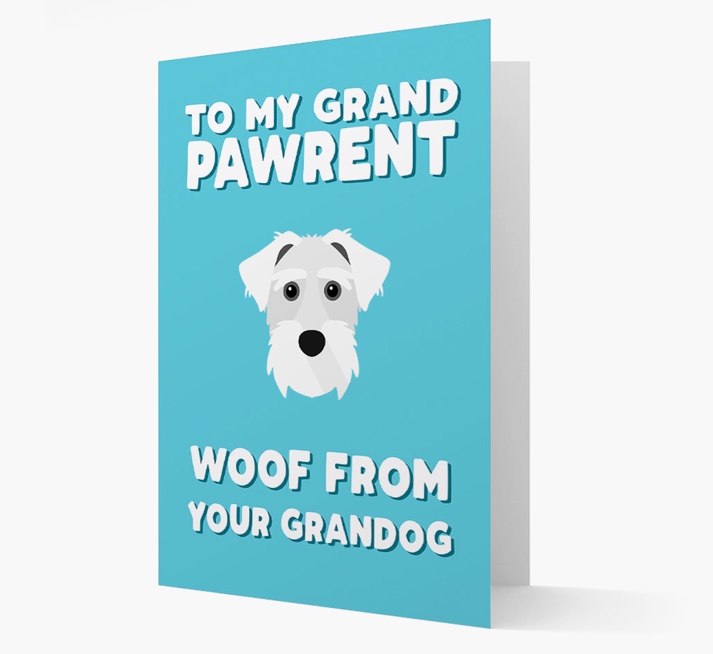 'To My Grandpawrent' - Personalised {breedFullName} Card