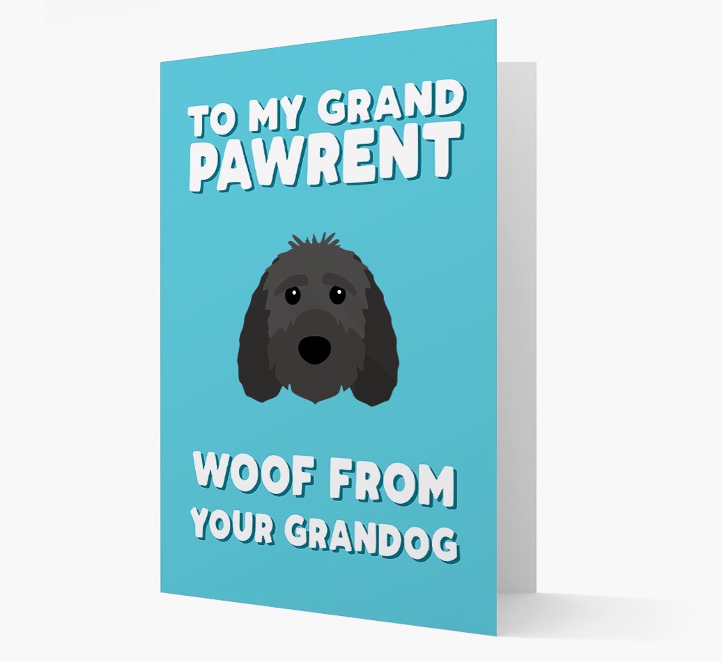 'To My Grandpawrent' - Personalised {breedFullName} Card