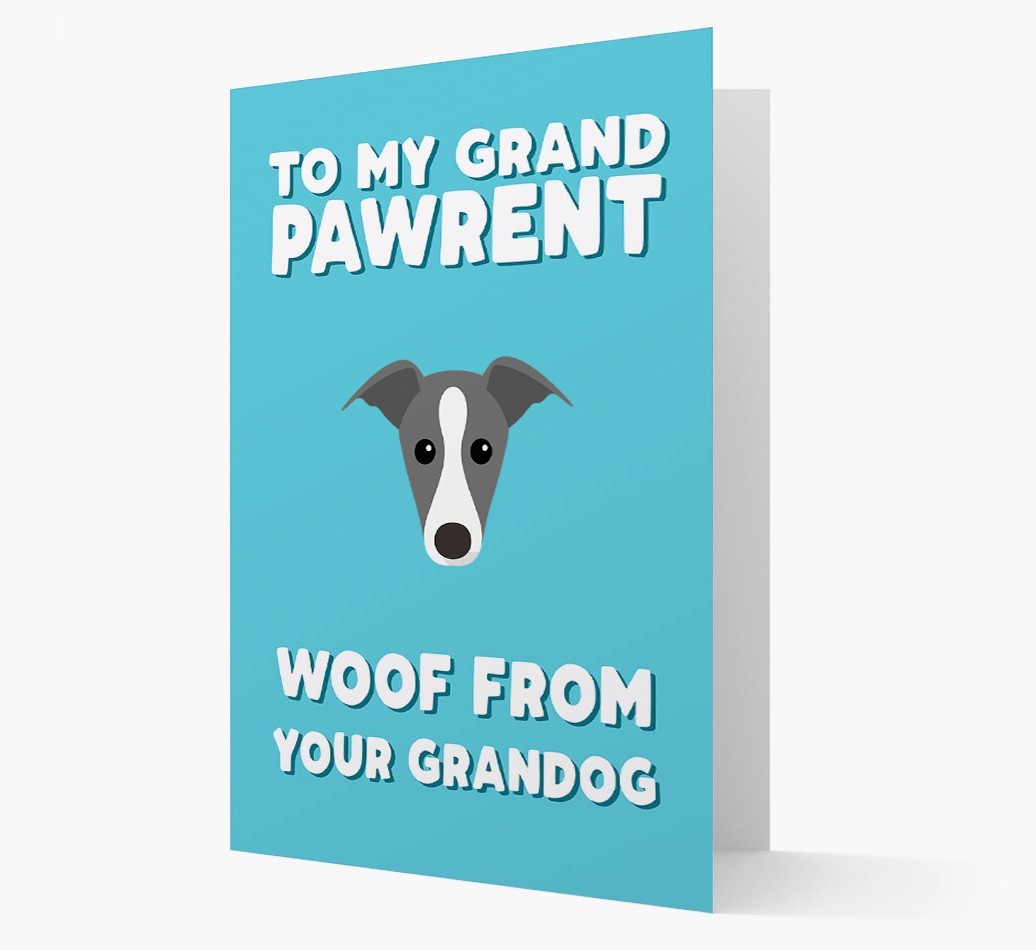 'To My Grandpawrent' - Personalised {breedFullName} Card