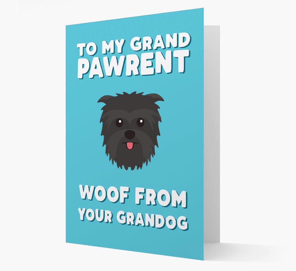 'To My Grandpawrent' - Personalized {breedFullName} Card
