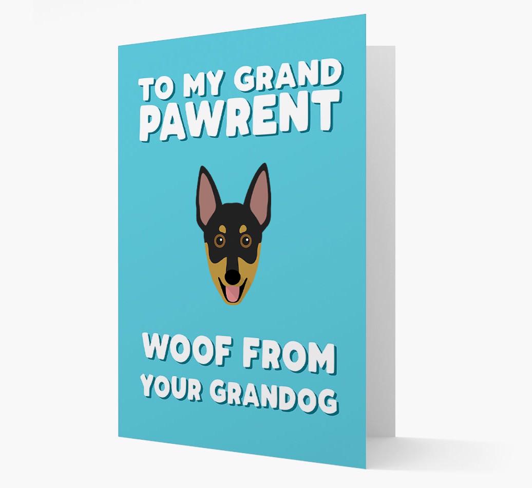 'To My Grandpawrent' - Personalized {breedFullName} Card