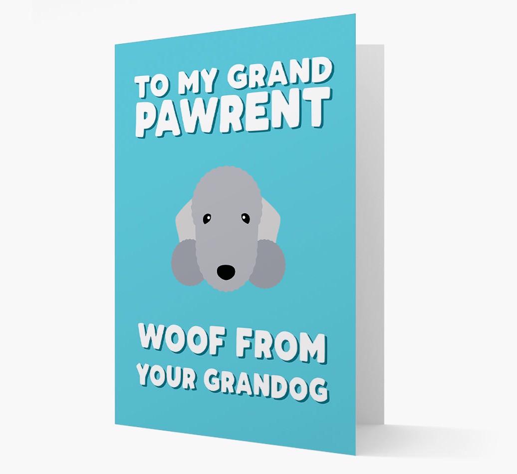 'To My Grandpawrent' - Personalized {breedFullName} Card