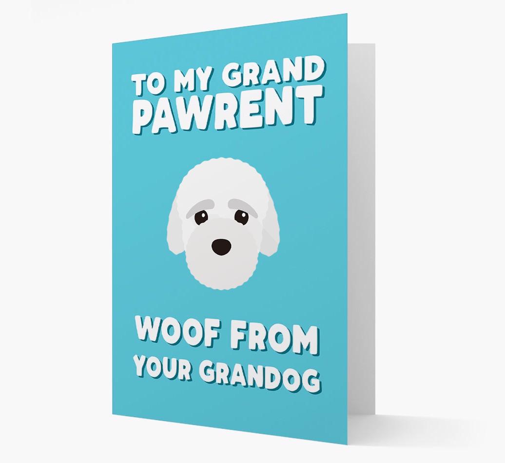 'To My Grandpawrent' - Personalized {breedFullName} Card