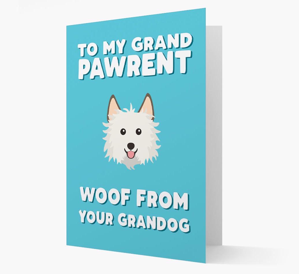 'To My Grandpawrent' - Personalized {breedFullName} Card