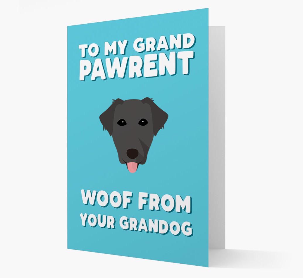 'To My Grandpawrent' - Personalized {breedFullName} Card