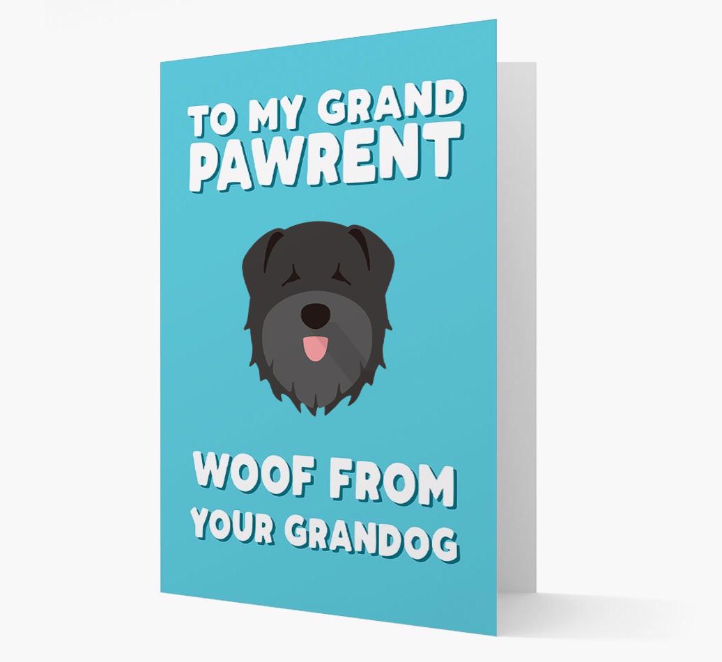 'To My Grandpawrent' - Personalized {breedFullName} Card