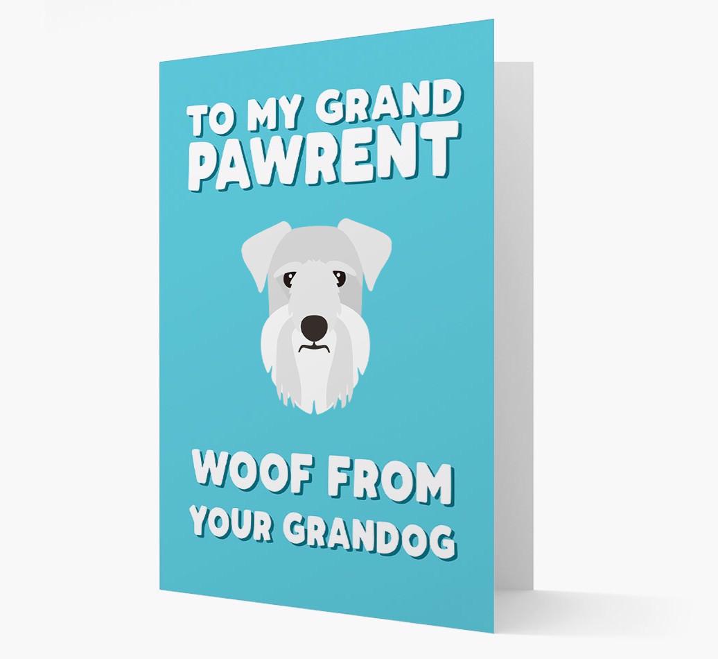 'To My Grandpawrent' - Personalized {breedFullName} Card