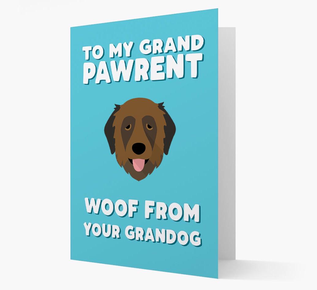 'To My Grandpawrent' - Personalized {breedFullName} Card