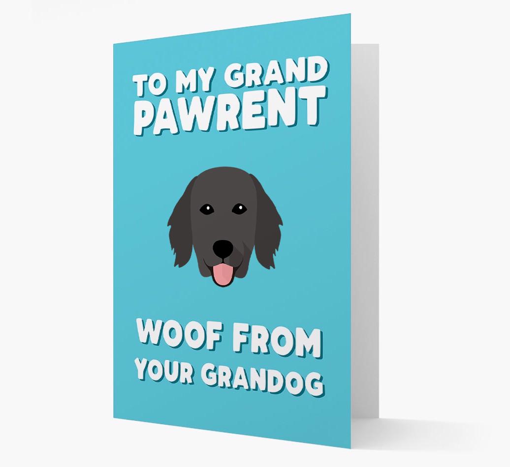 'To My Grandpawrent' - Personalized {breedFullName} Card